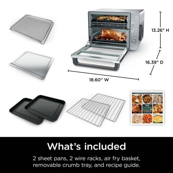 XL Countertop Oven & Air Fryer with Pro Cook System - Image 10