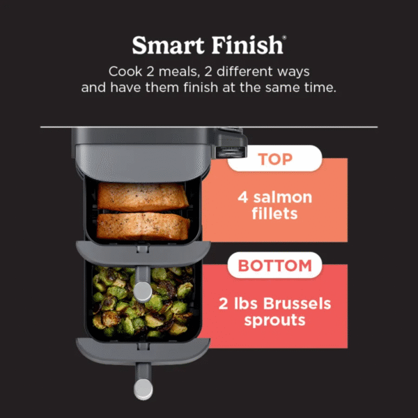 Smart XL 2-Basket Air Fryer - Image 6