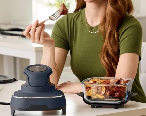 4-in-1 Portable Glass Air Fryer Cooking System - Image 9