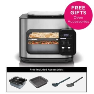 All-in-One Multicooker, Oven, and Air Fryer Bundle