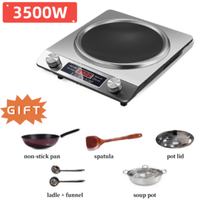 3500W high-power concave induction cooker, fast heating, suitable for all kinds of cookware